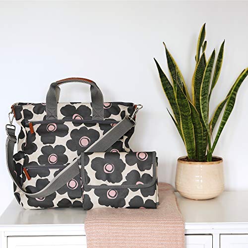 Wickeltasche für Zwillinge. Diese geräumige und multifunktionelle Wickeltasche lässt sich als Umhäng