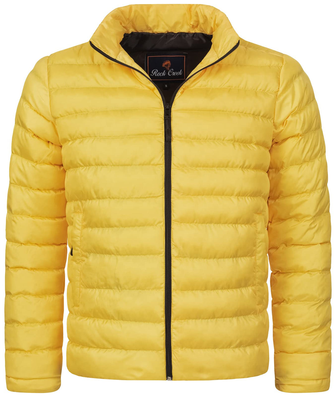 Rock Creek Herren Steppjacke Übergangsjacke H-320 S Maisgelb, S Maisgelb