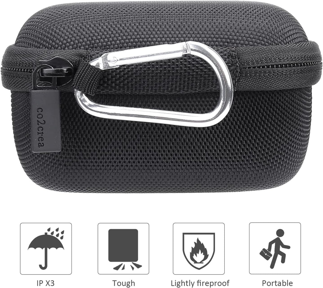 co2CREA Hart Tragbare Schutzhülle Etui Tasche für JBL Box Wind 3S Tragbarer Mini Bluetooth Lautsprec