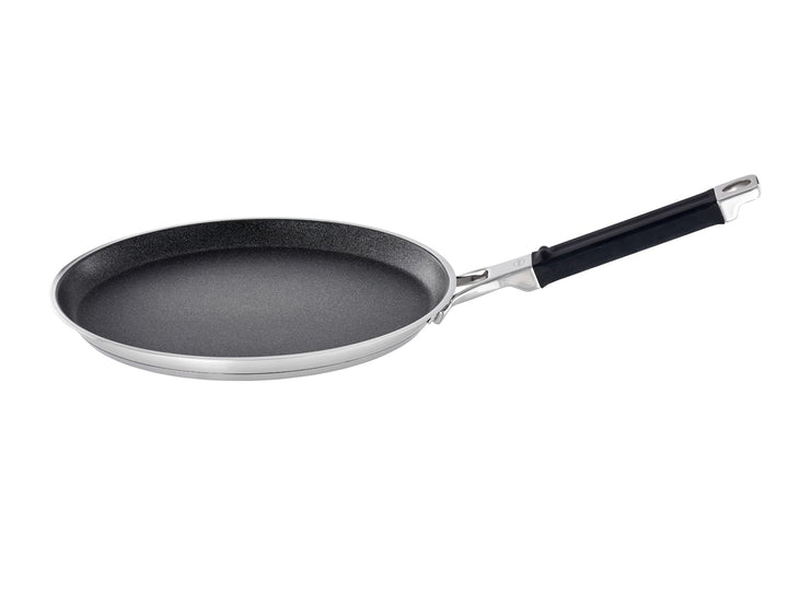 RÖSLE SILENCE PRO Crêpes Pfanne, Hochwertige Bratpfanne mit kratzfester Premium-Antihaftversiegelung