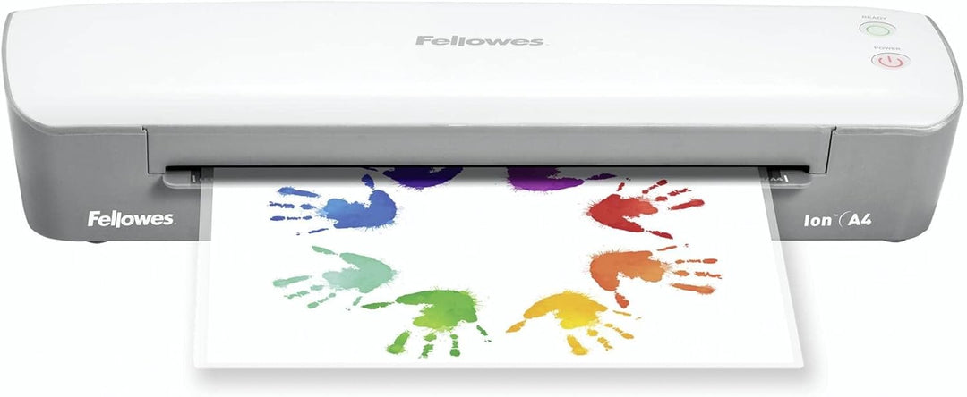 Fellowes Laminiergerät A4 Ion für das Home Office, für Laminierfolien bis 125 Mikron Stärke, inkl. 1