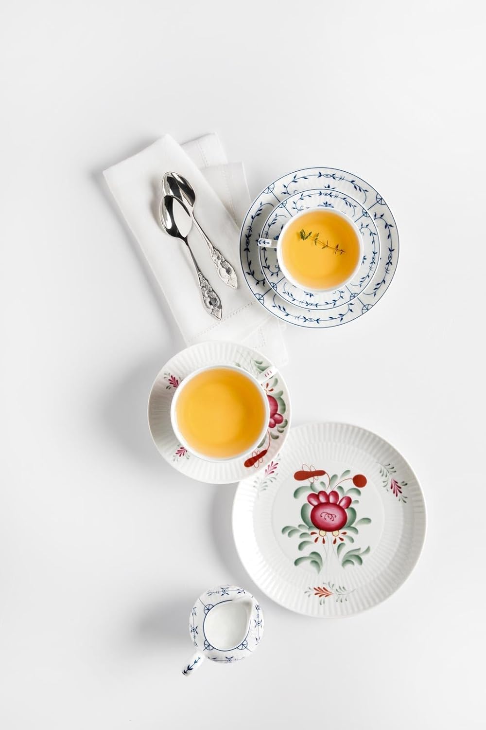 Seltmann Weiden, Teeservice 18-teilig klein, Amina Ostfriesenrose Ostfriesenrose 18-teilig (1er Pack