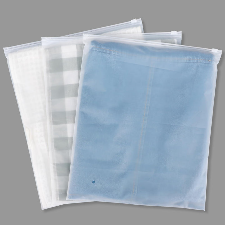 Zip-Beutel Reisetasche, 50 Stück 30 * 35cm Kleidertaschen Gefrostetem Reise, Beutel für Aufbewahrung