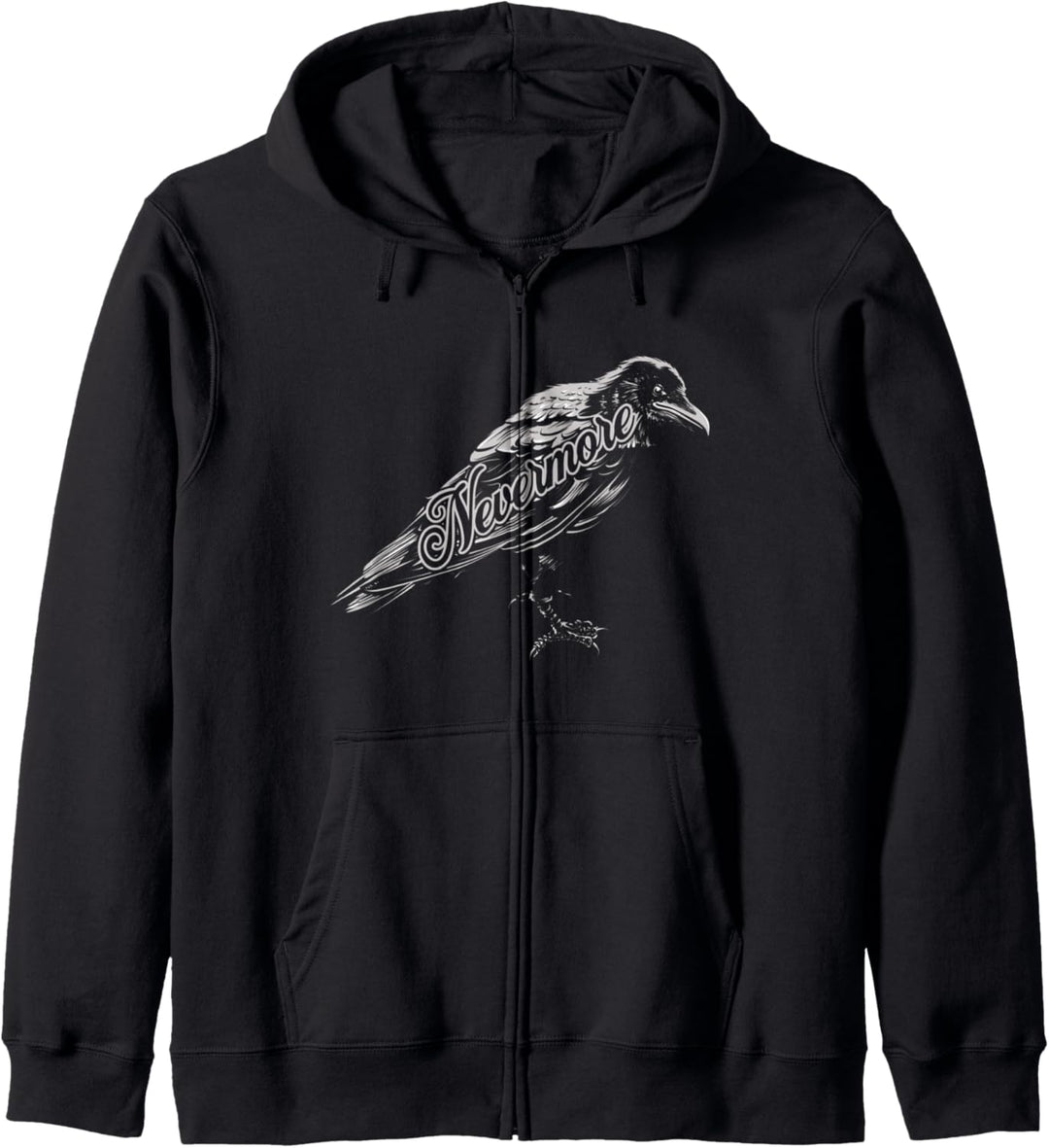 Edgar Allan Poe Der Rabe Nevermore Kapuzenjacke