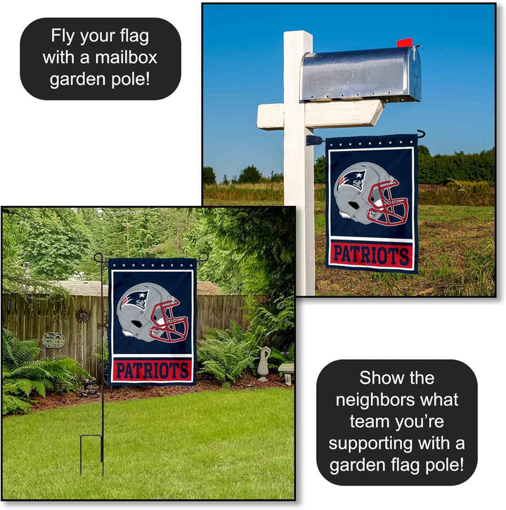 WinCraft New England Patriots Decorative Yard Garden Flag