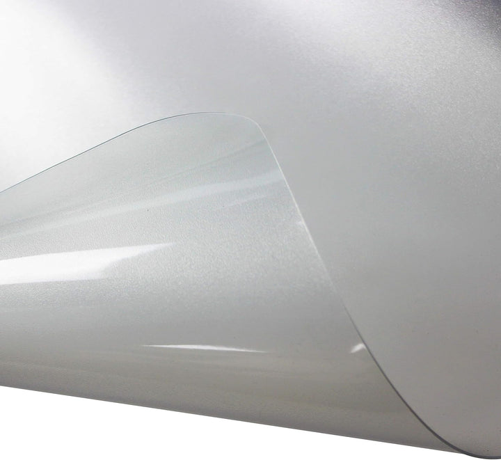 Marvelux Klar Bodenschutzmatte, Mehrzweck PVC Hartbodenschutzmatte 90 x 120cm, Langlebiger wasserdic
