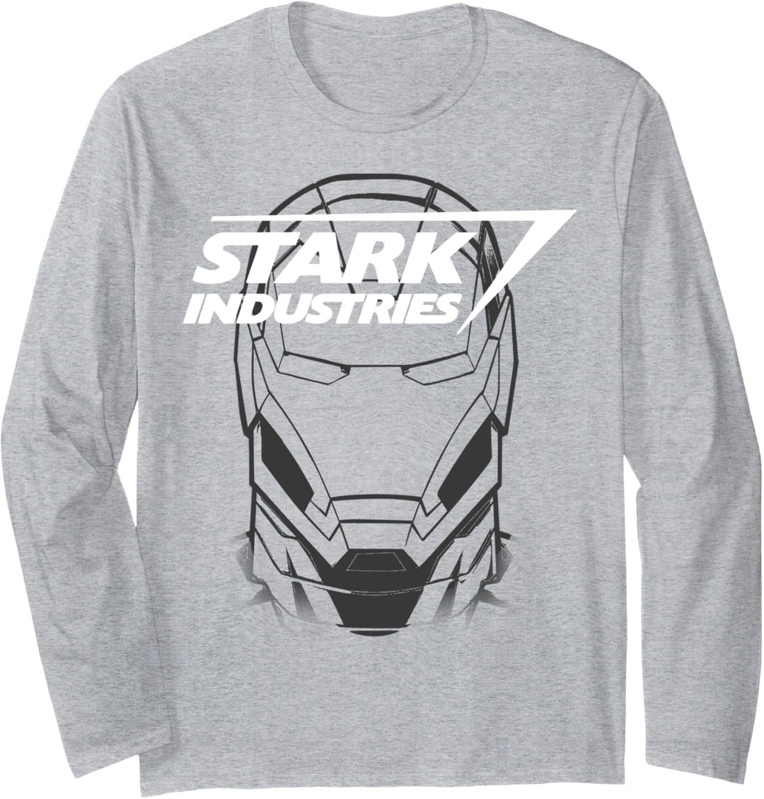 Marvel Avengers Iron Man Stark Industries Langarmshirt