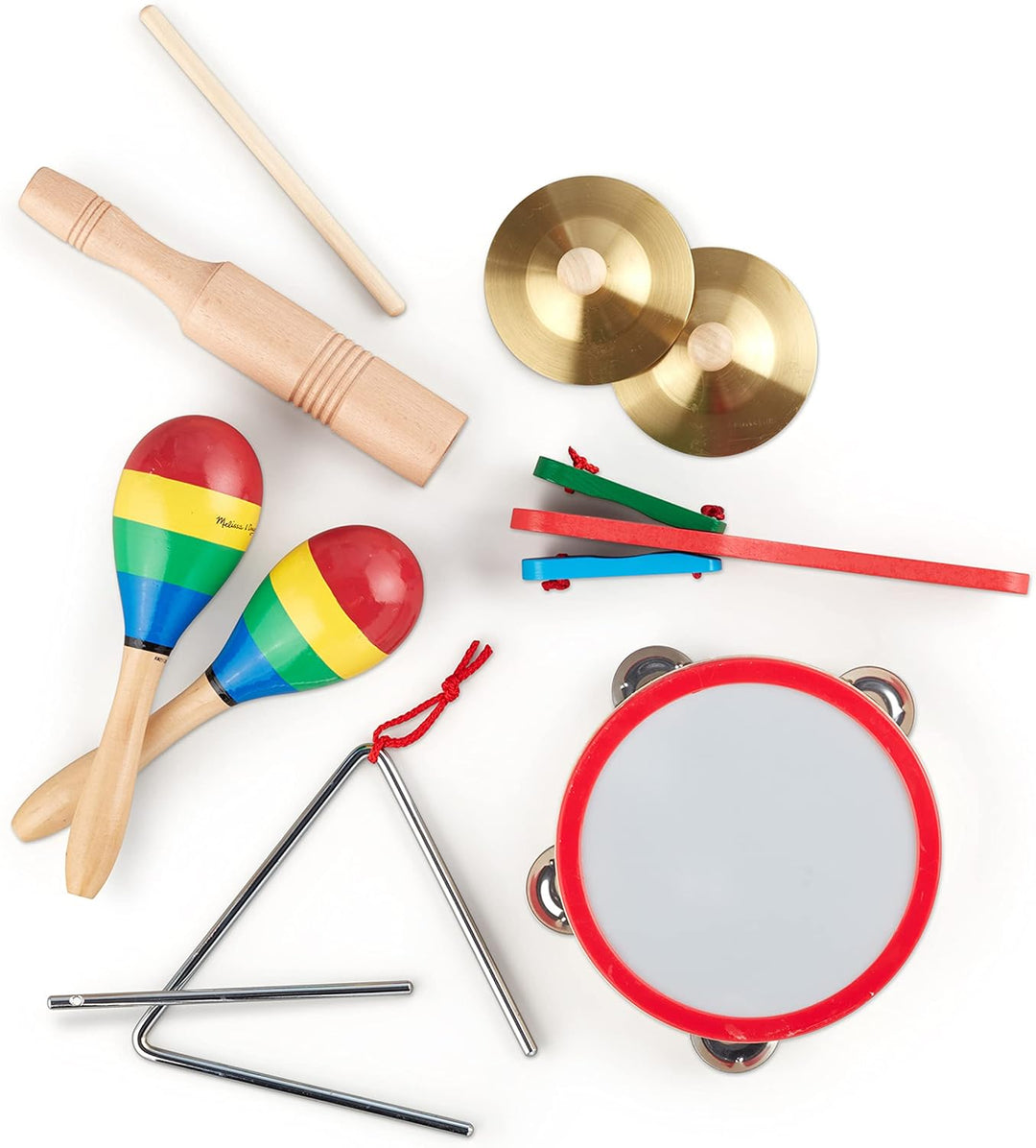 Melissa & Doug Eine Band im Kasten | Musikinstrumente | Musikalisches Spielzeug für Kinder | 3+ | Ge