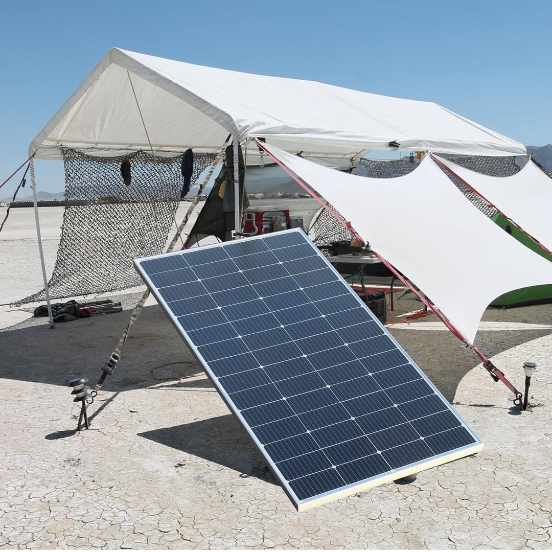 Solarpanel 400W Set Kit 12V, 2 x 200 Watt Solarmodul mit 60A Laderegler, Solaranlage Wohnmobil Kompl