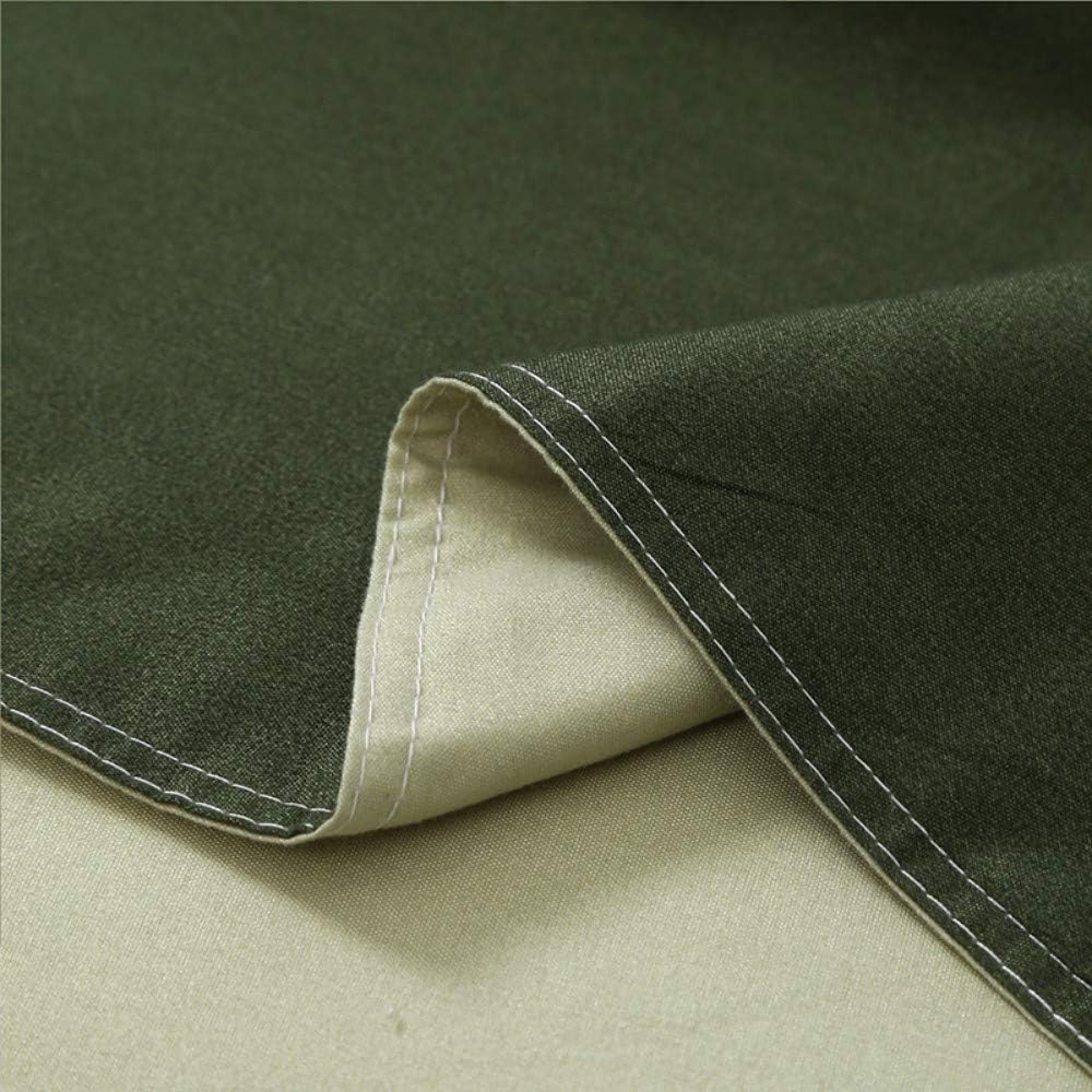 Loussiesd Avocado Grün Bettwäsche Set 155x220cm Kinder Bettbezug mit 1 Kissenbezug 80x80cm Weiche At