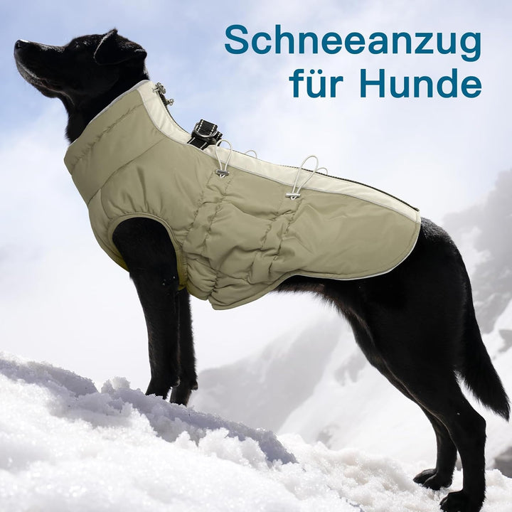 Hundemantel Winter, Warm Hundemantel Fleece, Ärmellose Hundejacke Grosse Hunde, Hundebekleidung Outf