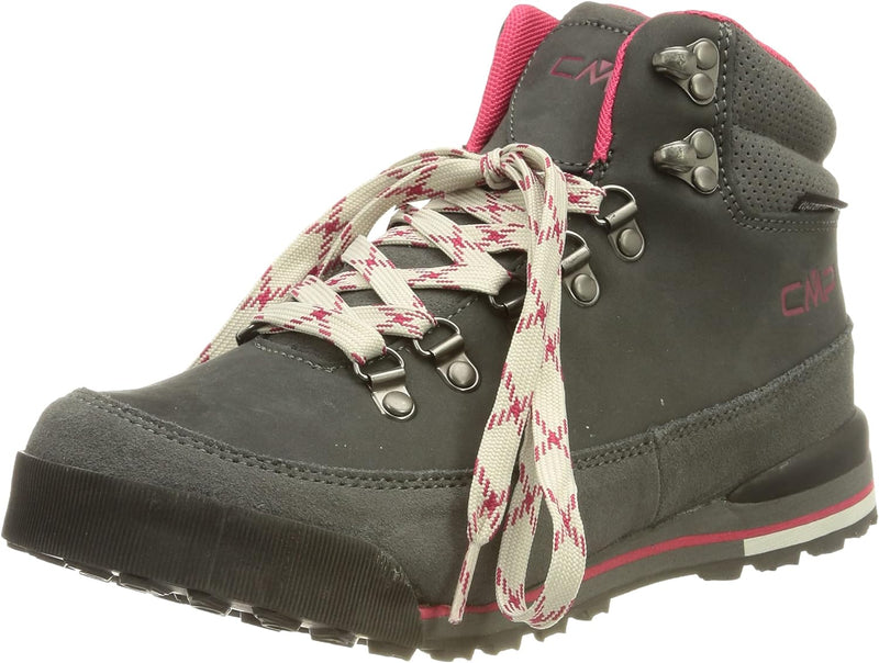 CMP Damen Heka Trekking-& Wanderstiefel 36 EU Grau Pink Titanio Begonia, 36 EU Grau Pink Titanio Beg