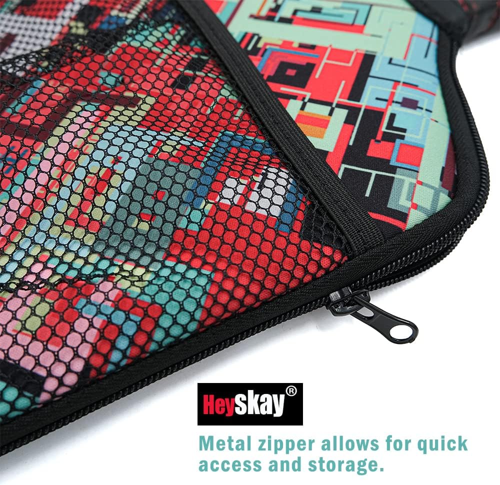 HEYSKAY Pickleball-Paddelhülle Pickleball-Schlägertasche mit Griffschlaufe Pickle-Ball-Ausrüstung, s