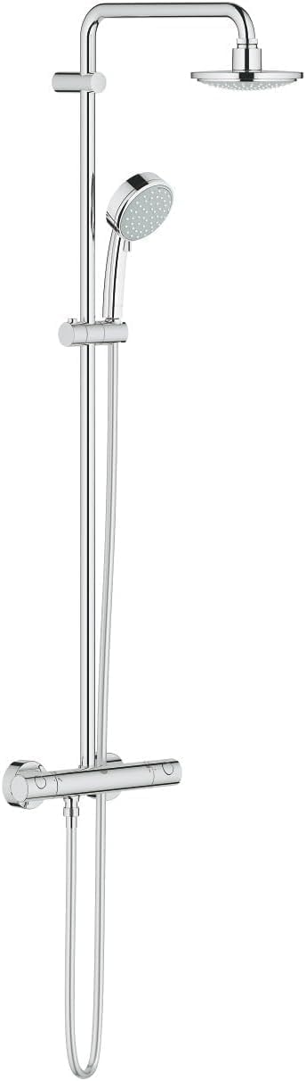 GROHE Tempesta Cosmopolitan System 160 | Brause- & Duschsystem - mit Thermostatbatterie & Eurosmart