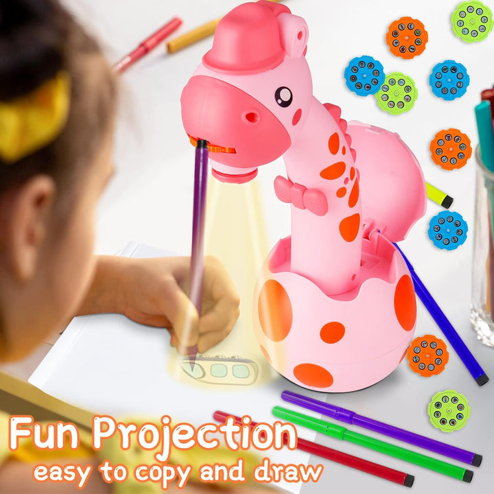 Zeichenprojektor für Kinder Maltafel Zaubertafel, KETIEE Projektor verfolgen und zeichnen Toy Kinder