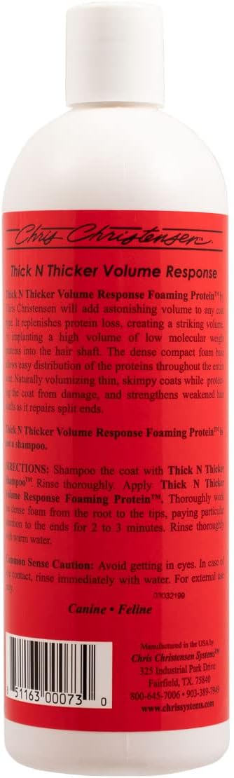Chris Christensen Thick N Thicker Volume Response Foaming Protein 473ml