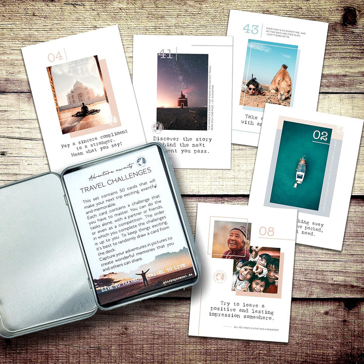 Everywhen 50 Travel Challenges – Mach Deine Reise zum unvergesslichen Abenteuer | Entdecke die Welt
