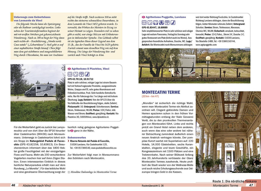 Reise Know-How Wohnmobil-Tourguide Toskana und Elba: Die schönsten Routen, Taschenbuch