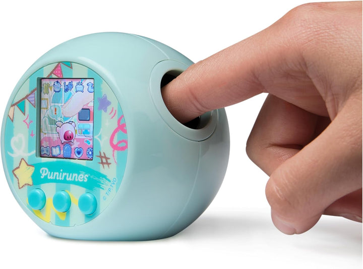 Punirunes - Interaktives digitales Spielzeug mit LED Display und 55 Charakteren, die auf Bewegung mi