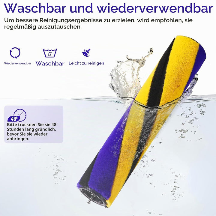 V15 V12 Bürste + Rollen für Dyson V12 Detect Slim Absolute Bürstenwalze, V15 Bürsten Zubehör, V8 /V1