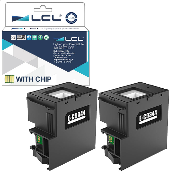 LCL C9344 C12C934461 Wartungsbox 2 Schwarz Ersatz für epson Expression Home XP-2100 XP-4100 XP-3100