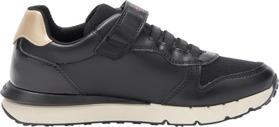 Geox Mädchen J Fastics Girl C Sneaker 24 EU Black Dk Pink, 24 EU Black Dk Pink