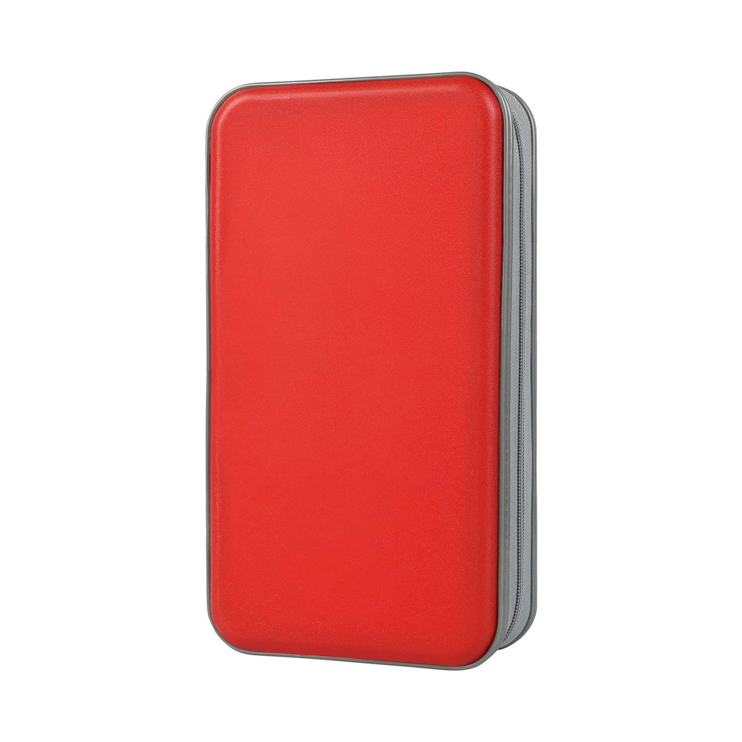 alavisxf xx CD Tasche, 96 CD/DVD Tasche Hartplastik CD Taschen Aufbewahrung Schutzhülle DVD Lagerung