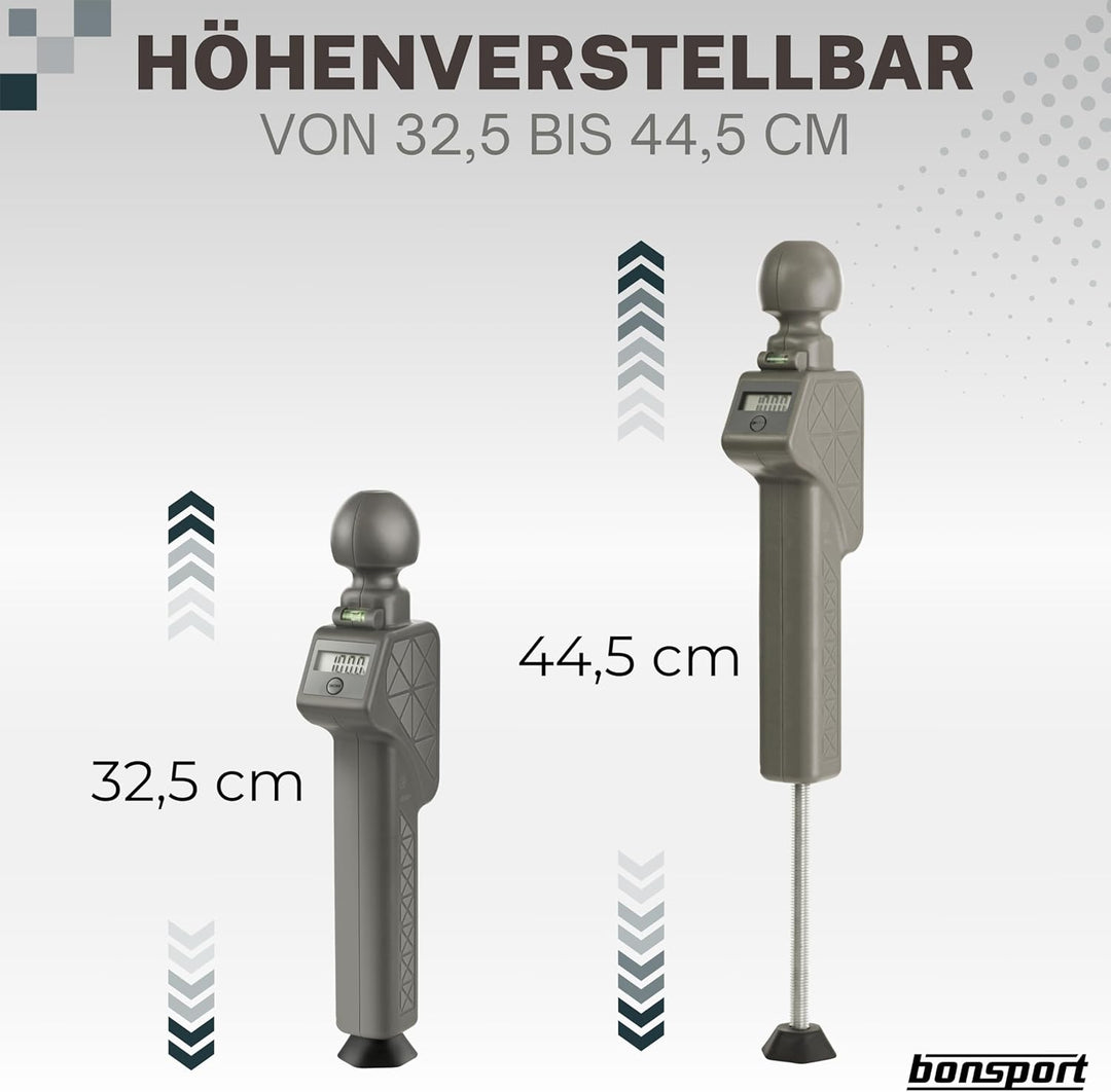 Stützlastwaage Digital für Wohnwagen & Anhänger - Deichselwaage bis 150 kg für Anhängerkupplung - An