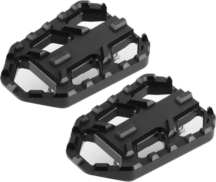 KIMISS Motorradpedal, 1 Paar Motorrad-Sicherheitsfussstütze CNC-Fussplatten aus Aluminiumlegierung P
