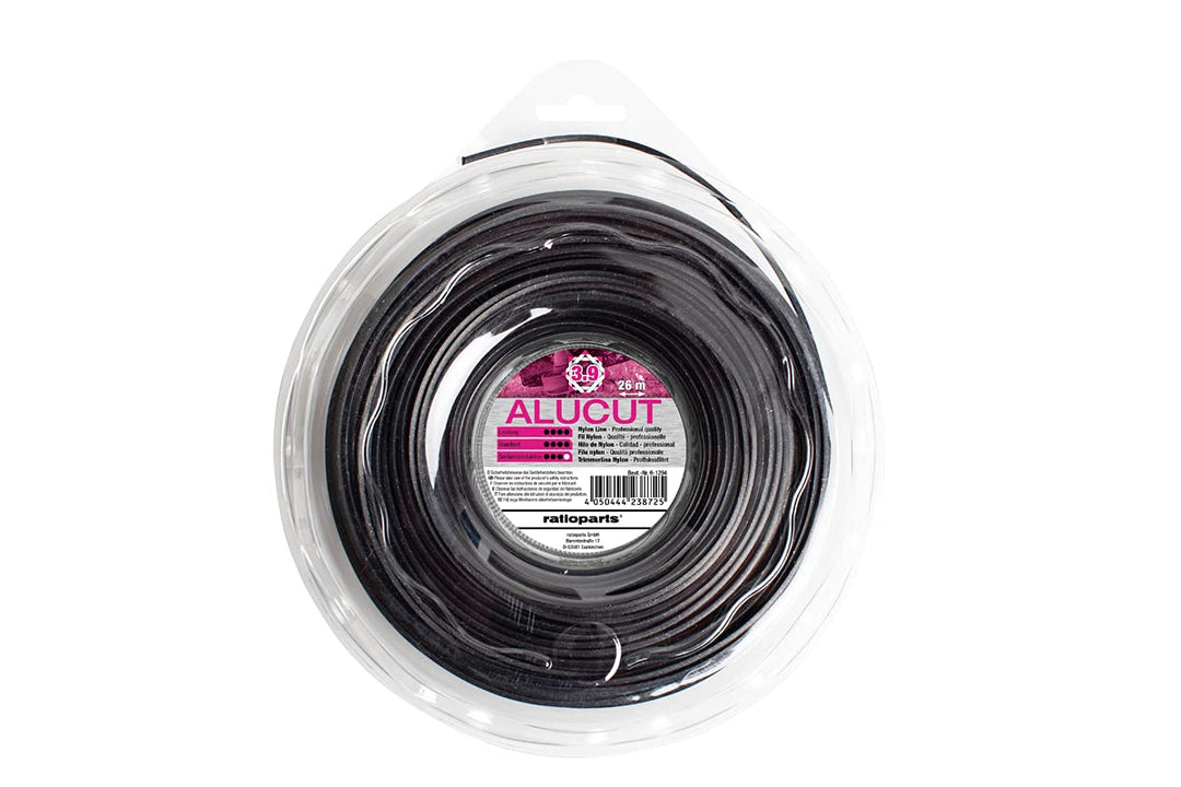 Mähfaden HYBRID TWIST Alucut 3,9mm 26m Trimmerfaden 4-Kant gedreht