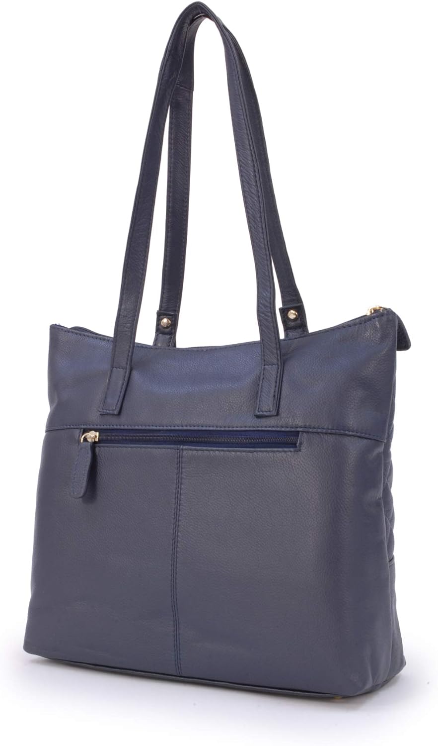 Catwalk Collection Handbags - Damen Schultertasche Mittelgross/Gross - Handtasche Tote Bag - Gestepp