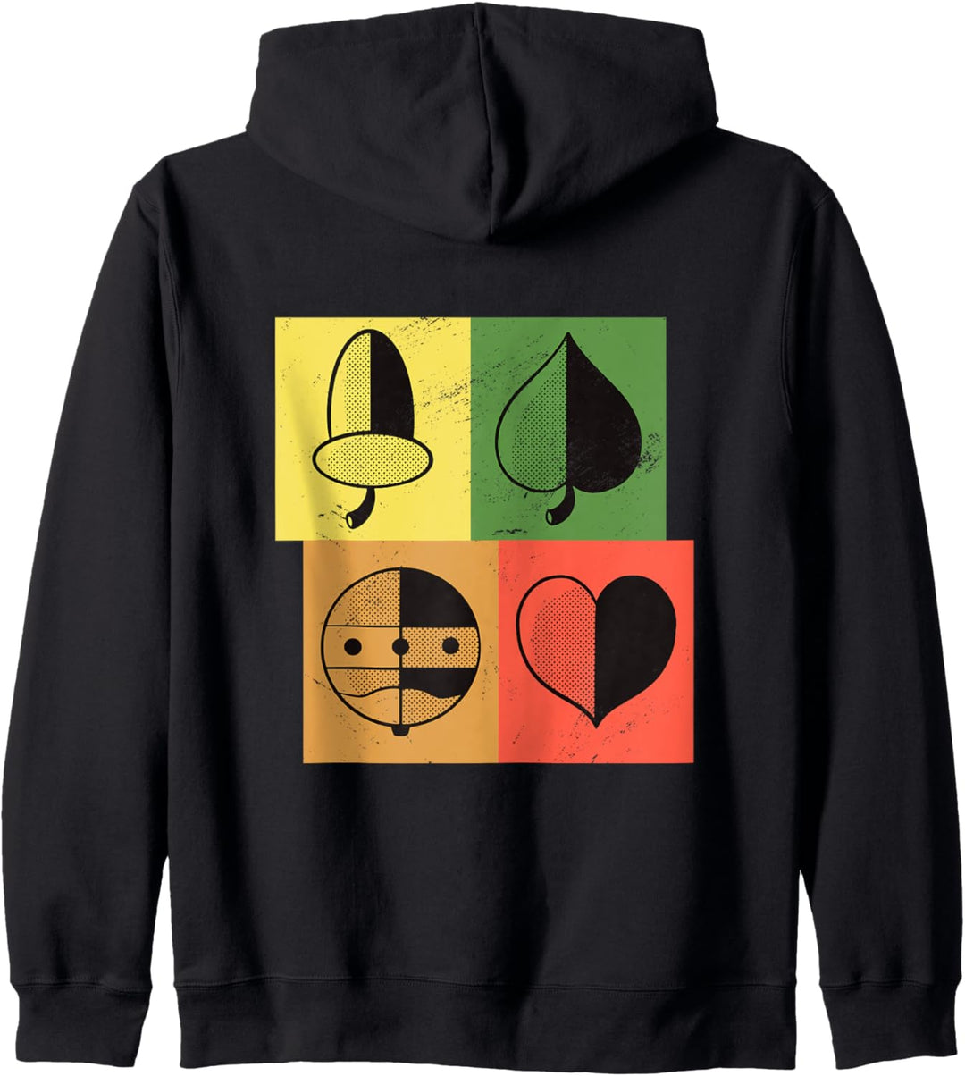 Schafkopf Vintage Retro Design - lustiges Schafkopf Kapuzenjacke