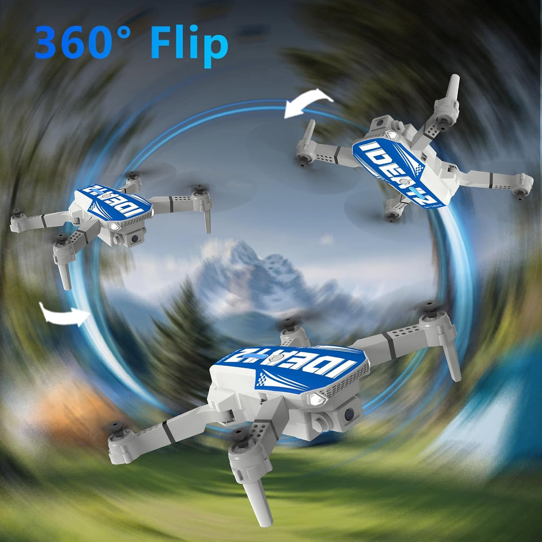 Mini Drohne mit Kamera 1080P, Drone With Optische Flusspositionierung, 270° Hindernisvermeidung, Hea