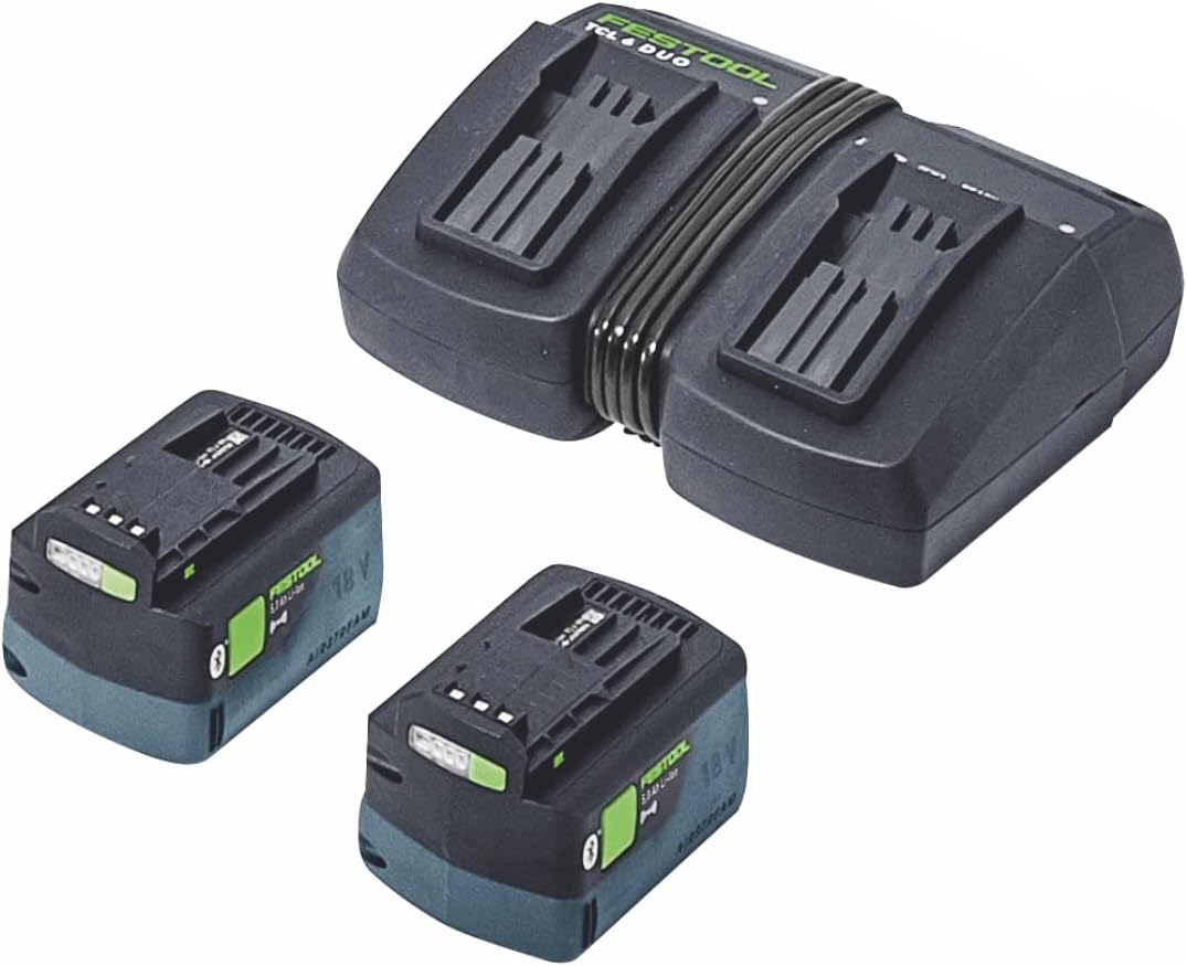 Festool Akku-Kapp-Zugsäge KSC 60 EB 5,0 I-Plus KAPEX (mit Kreissägeblatt, Schraubzwinge, LED-Schlagl