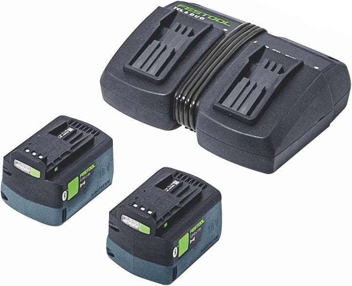 Festool Akku-Kapp-Zugsäge KSC 60 EB 5,0 I-Plus KAPEX (mit Kreissägeblatt, Schraubzwinge, LED-Schlagl