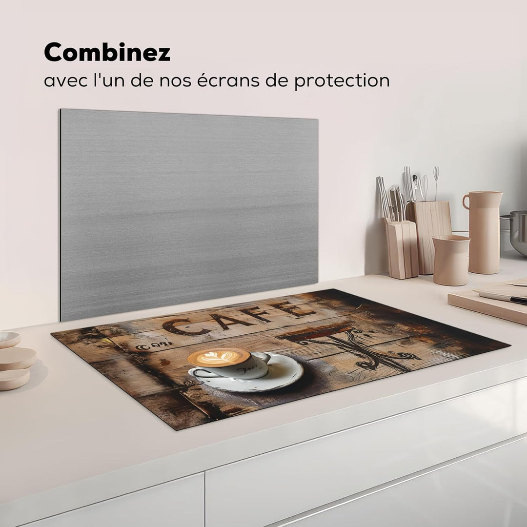 KitchenYeah© Herdabdeckplatte Einteilig Herdabdeckung Abdeckplatte für Ceranfeld Abdeckung Induktion