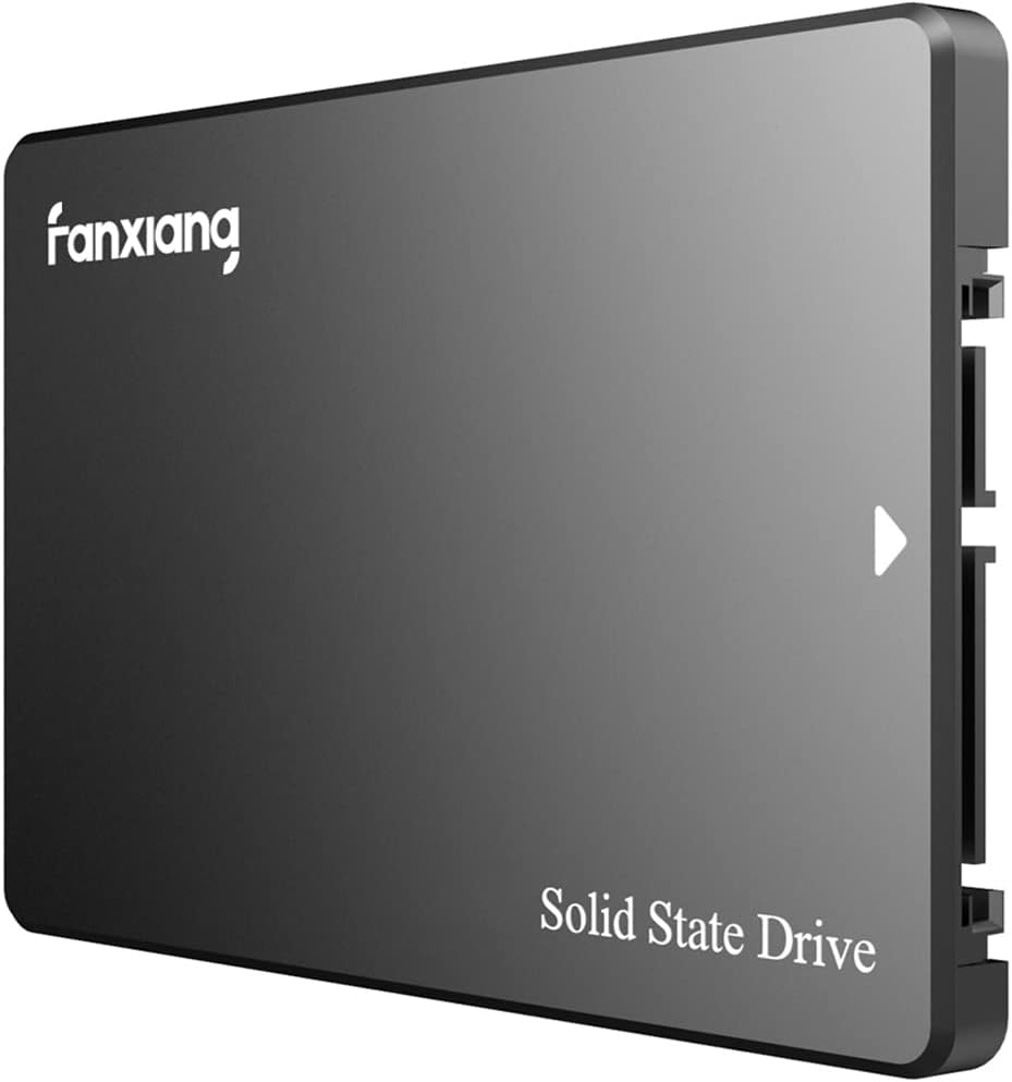 fanxiang SATA SSD 250GB Interne Festplatte SATA III 2.5 Zoll, 550MB/s Lesen, 500MB/s Schreiben, mit
