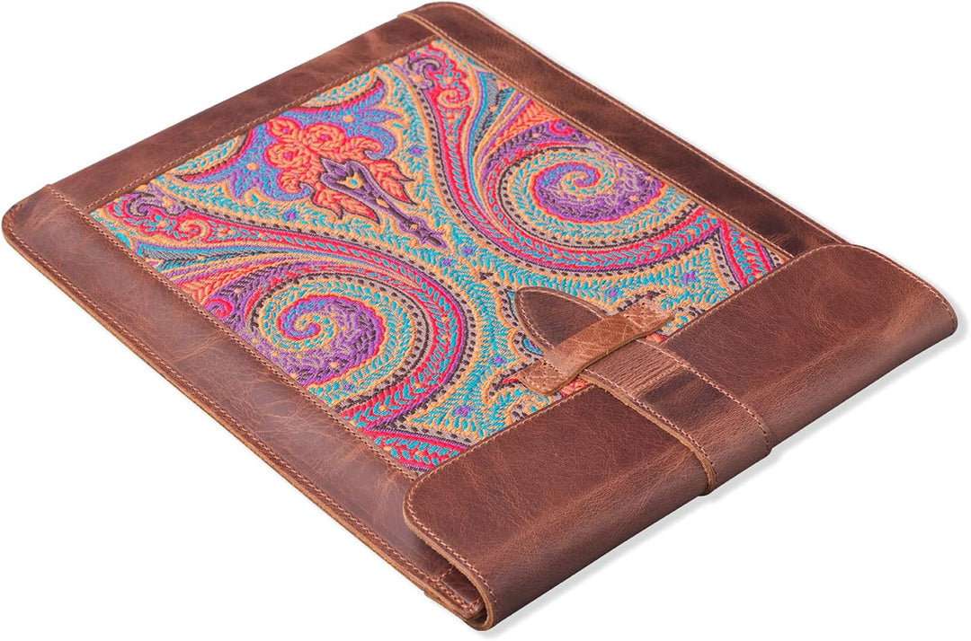 LONDO Echtleder-Ärmeltasche für Ipad - Small Braun Small, Braun Small