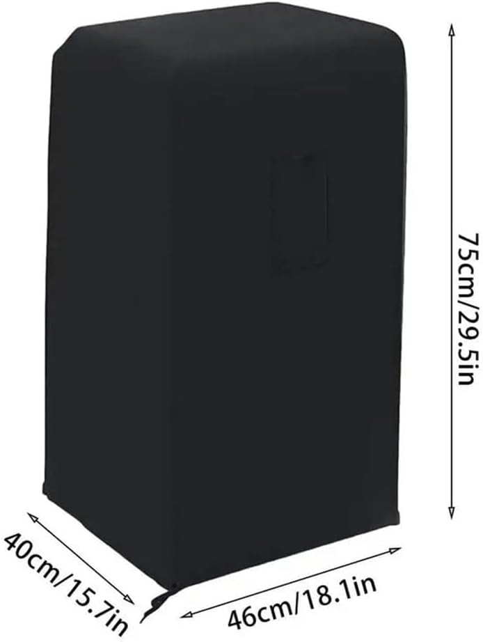 40 x 46 x 75 cm staubdichte Schutzhülle für tragbare mobile Klimaanlage, elastischer Stoff, tragbare