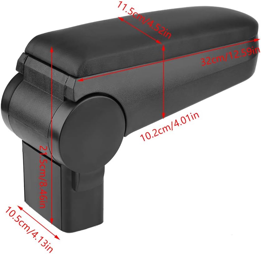 KIMISS Car Center Konsole Armlehne Aufbewahrungsbox Grosser Platz