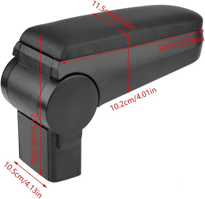 KIMISS Car Center Konsole Armlehne Aufbewahrungsbox Grosser Platz