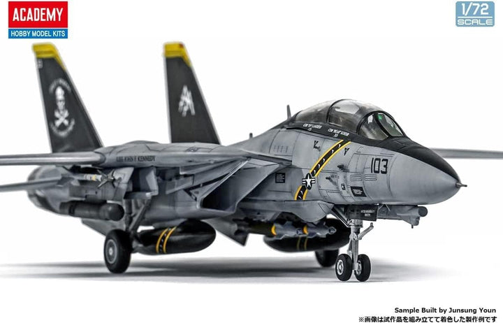 Academy 1/72 US Navy F-14B Tomcat VF-103 Jolly Rogers Kunststoff Modell 12578