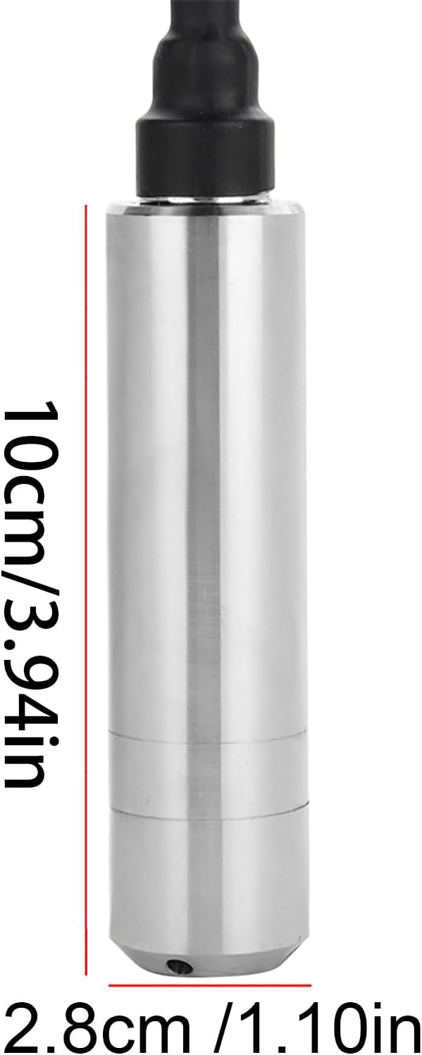 Bewinner Wasserstandssensor, TL231 Flüssigkeitsstandssensor, DC 24V Füllstandsensor 4-20mA Einwurf-F
