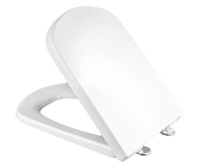Ramm WC-Sitze, Duroplast, Stahlbefestigungen, Absenkautomatik Antibakteriell, Für Roca Dama Senso, W