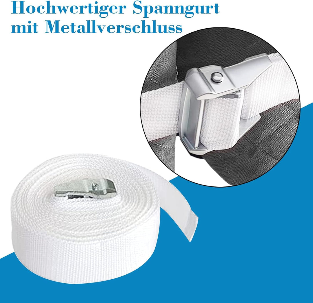 Totofac Liebesbrücke für Matratzen mit Spanngurt [200x30cm], Matratzenkeil Matratzenbrücke, Ritzenfü