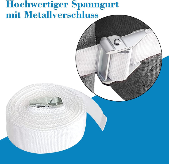 Totofac Liebesbrücke für Matratzen mit Spanngurt [200x30cm], Matratzenkeil Matratzenbrücke, Ritzenfü