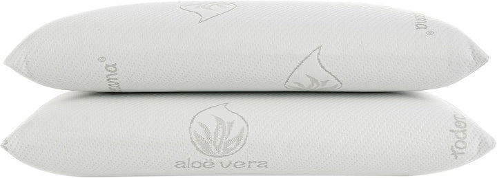 Todocama Todolit Viskoelastisches Kopfkissen, 75 cm, 2 Stück, Weiss Pack de 2 unidades - 75 cm, Pack
