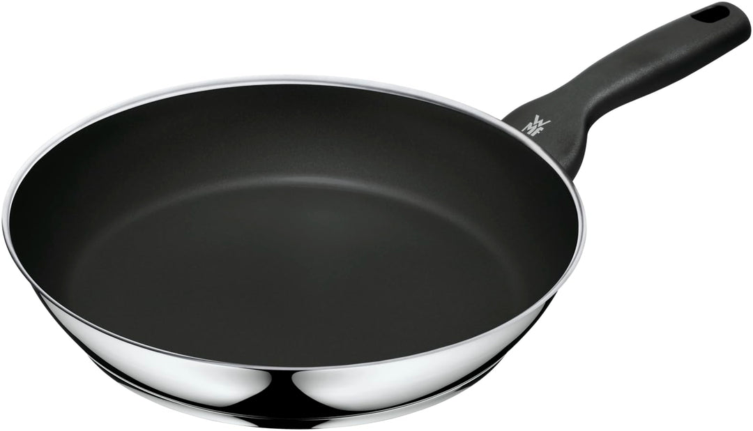 WMF Ceradur Profi Bratpfanne Induktion 28 cm, Keramikpfanne, Cromargan Edelstahl beschichtet, Kerami