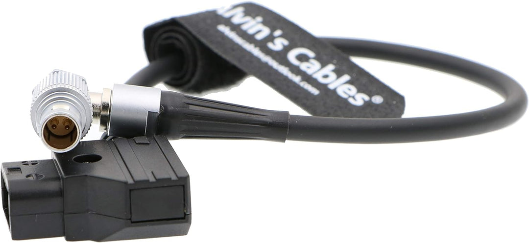 Alvin's Cables Z CAM E2 S6 F6 Netzkabel AlvinTap Sicher D-Tap auf rechtwinklig 2-Pin Stecker Rechter