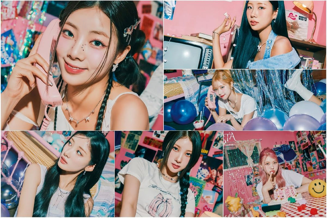 PURPLE KISS FEST 1st Single Album Contents+Photocard+Tracking Sealed (Main Version), Main Version